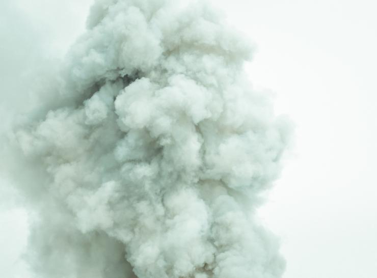 a picture of a cloud of a smoke